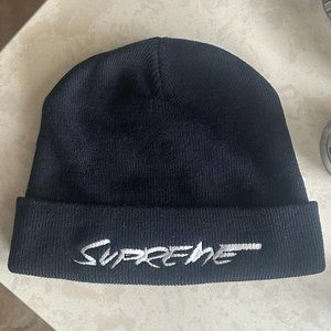 Black Supreme Beanie